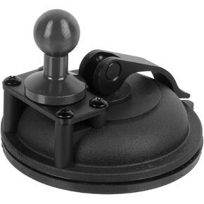 Tackform Heavy Duty Suction Cup Mount with 20mm Ball Made of Aluminum and ABS Plastic. Large 3.5" Suction Cup Enduro Series in Kuwait