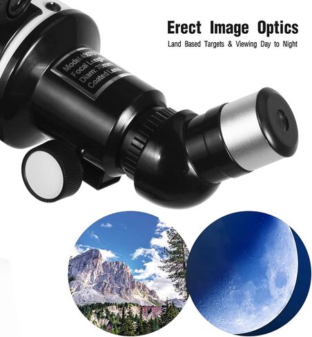 تلسكوبات للبالغين، فتحة 70 ملم 400 ملم، حامل AZ، تلسكوب للاطفال المبتدئين، بصريات متعددة الطبقات بالكامل، تلسكوب انكساري لعلم الفلك محمول مع حامل ثلاثي القوائم ومحول هاتف وشنطة ظهر in Kuwait