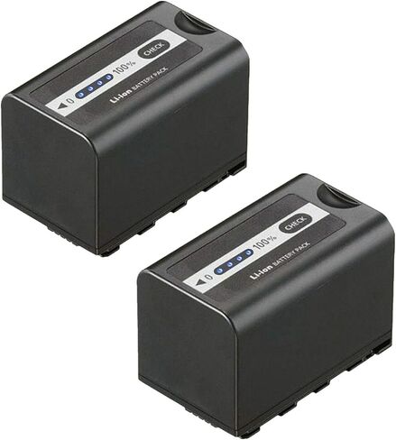 Kastar 1-Pack Battery Replacement for Panasonic AG-VBR59 AG-VBR59G, AG-VBR89 AG-VBR89G, AG-VBR118 AG-VBR118G, VW-VBD29, VW-VBD58 VW-VBD58PPK, VW-VBD78, VW-VBD98 Battery, AG-BRD50P, AG-B23P Charger in Saudi Arabia