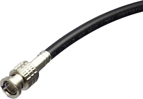 Blue Jeans Cable 3G/6G HD-SDI Cable, Made with Belden 1694A and Canare BNCs (10 Foot, Black) in Kuwait
