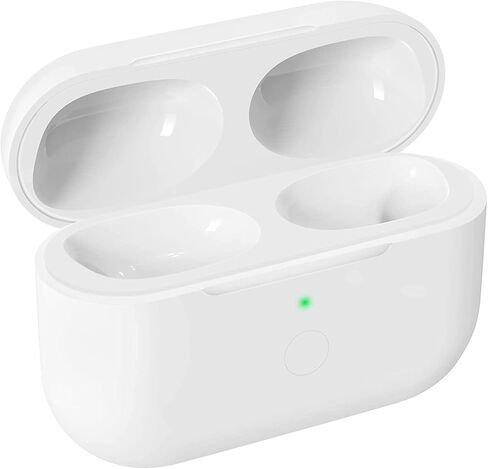 حافظة شحن لاسلكية بديلة من Murcycle متوافقة مع حافظة شحن AirPod Pro، فقط حافظة شاحن Air Pods Pro مع زر مزامنة الاقتران، بدون سماعات أذن in Kuwait