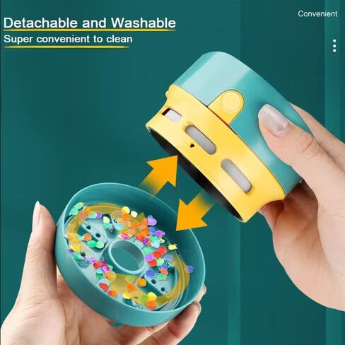 مكنسة كهربائية لسطح المكتب، مكنسة كهربائية صغيرة قابلة لإعادة الشحن الجدول الغبار مكنسة للمنزل والسيارة والمدرسة والمكتب وتنظيف الشعر والفتات والرماد والغبار BOREAS in Kuwait