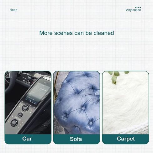 مكنسة كهربائية لسطح المكتب، مكنسة كهربائية صغيرة قابلة لإعادة الشحن الجدول الغبار مكنسة للمنزل والسيارة والمدرسة والمكتب وتنظيف الشعر والفتات والرماد والغبار BOREAS in Kuwait