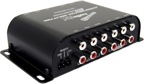 Audiopipe SPLIT3003RCA مضخم صوت متعدد 3 مخرجات Rca مع مشغل خط 10 فولت in Saudi Arabia