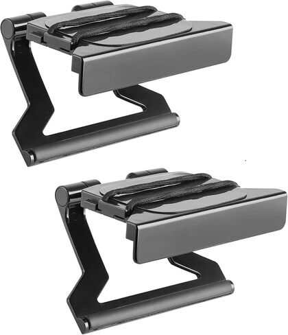 Mount Plus MP-APM-03-01 حامل تثبيت على الرف العلوي للتلفزيون بشاشة مسطحة بعرض 5 بوصة وقابل للتعديل لجهاز البث وصناديق الوسائط ومكبرات الصوت والمزيد (عبوة من قطعتين مقاس 5 بوصة) in Kuwait