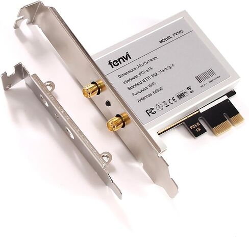 فينفي محول شبكة لاسلكية لسطح المكتب M.2(NGFF) الى منفذ الملحقات الاضافية السريع 1X محول (محول فقط!!لا يشمل بطاقة الشبكة) مدمج انتل 7260 8260 3160 9260 9265 NGFF M.2 وما الى ذلك ويندوز 7 و8 و10 in Kuwait