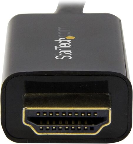 كابل StarTech.com بطول 15 قدم (5 متر) Mini DisplayPort إلى HDMI - فيديو 4K 30 هرتز - كابل محول mDP إلى HDMI - Mini DP أو Thunderbolt 1/2 Mac/PC إلى شاشة/عرض HDMI - سلك محول mDP إلى HDMI (MDP2HDMM5MB) in Kuwait