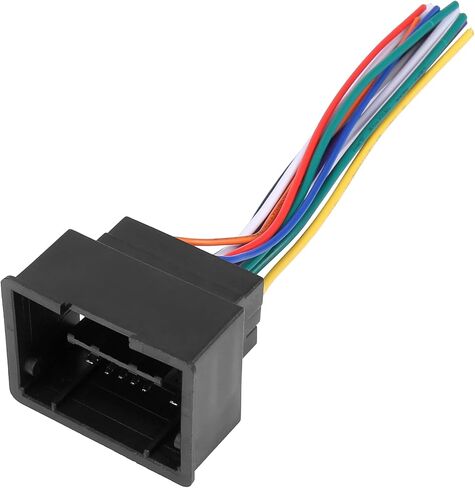 uxcell DC 12V Car Female CD Radio Wire Harness Adapter Connector for Chevrolet Cruze in Saudi Arabia