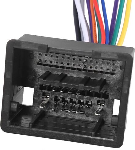 uxcell DC 12V Car Female CD Radio Wire Harness Adapter Connector for Chevrolet Cruze in Saudi Arabia