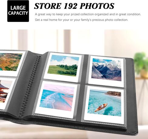 288 Pockets Photo Album for Fujifilm Instax Square SQ1/SQ6/SQ10/SQ20 Camera, Kodak Mini 3 Square,Mini Shot 3 Square, Mini Shot 3 Square Printer, Album for Instax Square Photo, Kodak 3x3" Photo in Kuwait