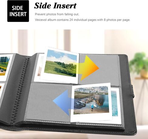 288 Pockets Photo Album for Fujifilm Instax Square SQ1/SQ6/SQ10/SQ20 Camera, Kodak Mini 3 Square,Mini Shot 3 Square, Mini Shot 3 Square Printer, Album for Instax Square Photo, Kodak 3x3" Photo in Kuwait