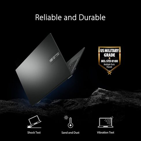 لاب توب ASUS 2023 Vivobook Go 15، شاشة 15.6 بوصة FHD، معالج AMD Ryzen 5 7520U، ذاكرة الوصول العشوائي 8 جيجابايت، 512 جيجابايت SSD، نظام التشغيل Windows 11 Home، أسود مختلط، E1504FA-AS52 in Kuwait