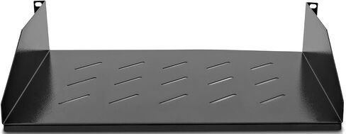 V7 Rack Mount Shelf Vented 2U - RMSH2UV-1N,Black in Saudi Arabia