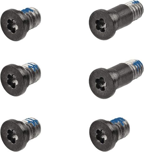 ChenGong - Space Gray Screws 6PCS 1 Set Bottom Case Screws Pentalobe P5 923-01413 Replacement Compatible with MacBook Pro Retina 13" A1706 2016 2017 A1989 2018 2019 A2251 2020(Space Gray) in Kuwait
