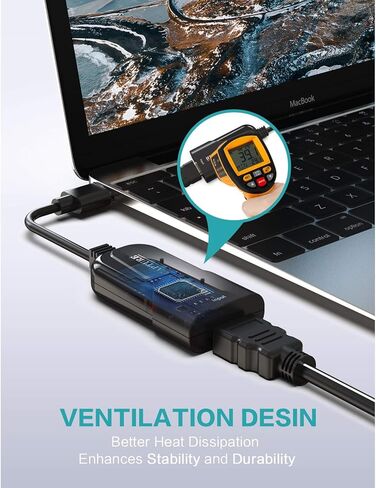 بطاقة التقاط الفيديو الصوتية DIGITNOW 4K Cam Link HD1080P HDMI إلى USB 2.0 سجل عبر كاميرا الفيديو DSLR وكاميرا الفيديو وجهاز التقاط الكمبيوتر للبث المباشر والبث ومؤتمرات الفيديو والتعليم والألعاب in Kuwait