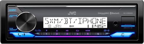 JVC KD-X38MBS Car & Marine Digital Media Receiver with Bluetooth, USB, SiriusXM Ready, Compatible with Amazon Alexa, Conformal Coated PCB in Saudi Arabia
