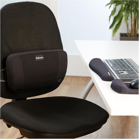 مسند المعصم Fellowes PlushTouch مع تقنية FoamFusion، أسود (9252101) in Kuwait