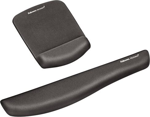 مسند المعصم Fellowes PlushTouch مع تقنية FoamFusion، أسود (9252101) in Kuwait