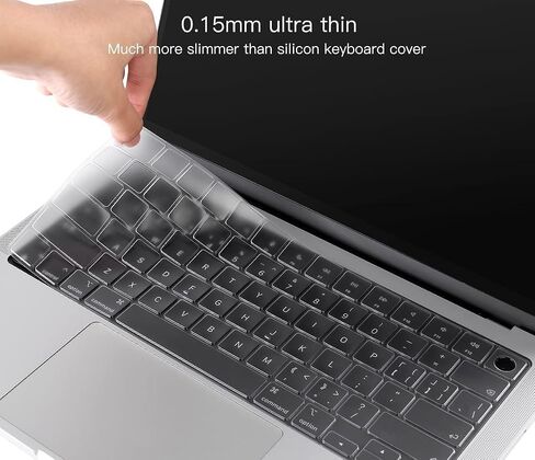 Keyboard Cover Skin for Apple Magic Keyboard with Touch ID and Numeric Keypad (M4 Chip A3119 MXK73LL/A, USB–C), Apple Magic Keyboard Cover - TPU in Kuwait