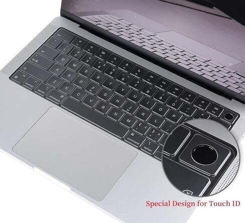 Keyboard Cover Skin for Apple Magic Keyboard with Touch ID and Numeric Keypad (M4 Chip A3119 MXK73LL/A, USB–C), Apple Magic Keyboard Cover - TPU in Kuwait