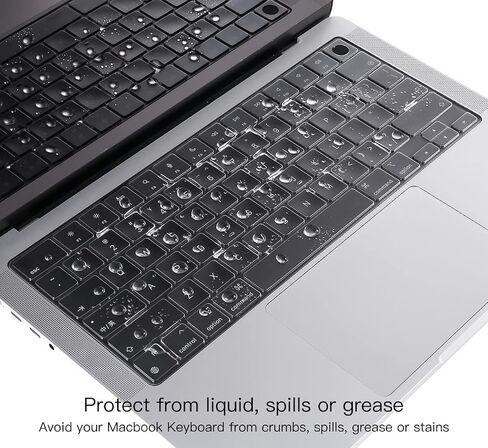 Keyboard Cover Skin for Apple Magic Keyboard with Touch ID and Numeric Keypad (M4 Chip A3119 MXK73LL/A, USB–C), Apple Magic Keyboard Cover - TPU in Kuwait