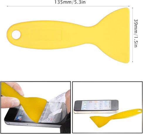 Orenic Electronics Repair Tool Kit, Plastic Spudger Opening Prying Bar, Triangular Sheet, Suction Cup, Opening Prying Bar, Electronic Repair Kit for Cellphone, Phone, Laptop, Tablet Screen Repairs in Kuwait