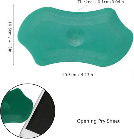 Orenic Electronics Repair Tool Kit, Plastic Spudger Opening Prying Bar, Triangular Sheet, Suction Cup, Opening Prying Bar, Electronic Repair Kit for Cellphone, Phone, Laptop, Tablet Screen Repairs in Kuwait