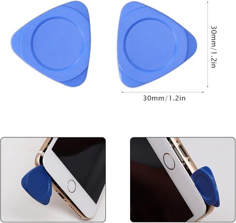 Orenic Electronics Repair Tool Kit, Plastic Spudger Opening Prying Bar, Triangular Sheet, Suction Cup, Opening Prying Bar, Electronic Repair Kit for Cellphone, Phone, Laptop, Tablet Screen Repairs in Kuwait