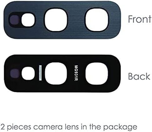 2 Packs Eaglewireless Rear Camera Glass Lens Replacement for Samsung Galaxy S10e G970U (All Carriers) with Pre-Installed Adhesive and Repair Toolkit (White) in Saudi Arabia