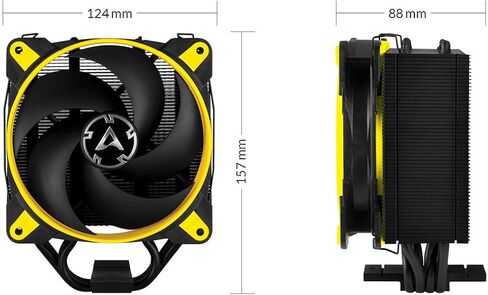 ARCTIC Freezer 34 Esports - Tower CPU Cooler with BioniX P-Series case Fan, 120 mm PWM Fan, for Intel and AMD Socket, LGA1700 Compatible - White in Kuwait