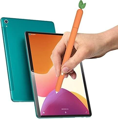 Case For S Pen on Samsung Galaxy Tab S7 FE/S7/S7 Plus/S8/S8 Plus/S8 Ultra /S9 /S9 Plus / s9 Ultra Pencil Cover Colorful for Tablet SPen Stylus Bag Non-slip Protection Silicone Sleeve (grape purple) in Kuwait