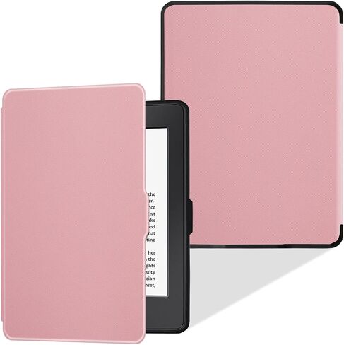 Slim Case for Kindle Paperwhite 5th/6th/7th Generation (Model No. EY21 & DP75SDI) - Lightweight PU Leather Folio Cover with Auto Sleep/Wake (Classic Black) in Kuwait