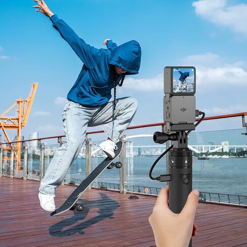 Smatree Portable Osmo Pocket 2 PowerStick(Power Bank) Compatible for DJI Osmo Pocket 2 / DJI Osmo Pocket 1, Handheld Smartphone Holder Mount Bracket for Osmo Pocket Camera in Saudi Arabia