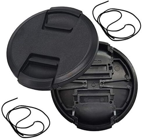 82mm Lens Cap for Sony FE 24-70mm f/2.8 for a7RV IV-2PCs | 82mm Lens Cover, for Sony FE 16-35mm f/2.8, a7IV, a7V, for Nikkor Z 24-70mm f/2.8, Z9, Center Pinch in Saudi Arabia