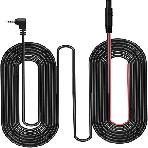 5 Pin Dash Cam Cable,22 Ft 2.5mm Male to 5 Pin Backup Camera Cord in Saudi Arabia