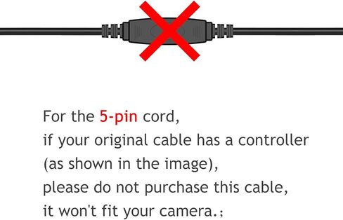 5 Pin Dash Cam Cable,22 Ft 2.5mm Male to 5 Pin Backup Camera Cord in Saudi Arabia