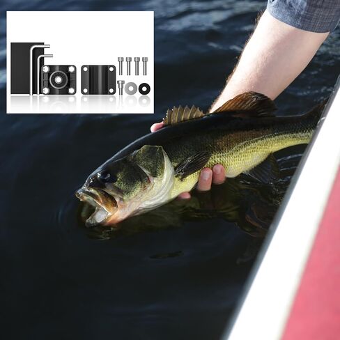 ISDOHS 010-12676-15 0 درجة Livescope محول القطب جبل، 0101267615 للاستخدام مع Panoptix LiveScope حزمة الصيد على الجليد in Kuwait