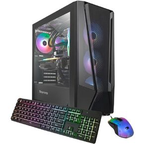 iBUYPOWER Trace 7 Mesh Black Gaming PC Computer Desktop TraceMeshI7N4801 (i7 14700KF, RTX 4080 16GB, 32 GB DDR5 5600 RGB (16GB x 2), 2TB NVME, WiFi Ready, Windows 11 Home) in Kuwait