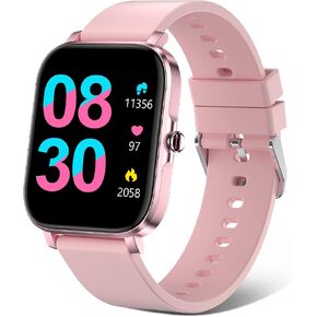 Smart Watch for Men Women SmartWatch 1.83" for iPhone Samsung Android Phone Compatible, Fitness Tracker Watch with Pedometer, Heart Rate/Sleep Monitor, Blood Oxygen, IP68 Waterproof in Kuwait