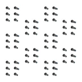 ChenGong - Space Gray Screws 60PCS 10 Sets Bottom Case Screws Pentalobe P5 923-01513 Replacement Compatible with MacBook Pro 15" Retina A1707 2016 2017 A1990 2018 2019 (Space Gray)