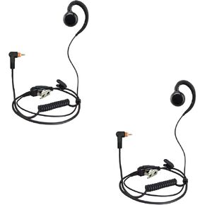 ProMax Power 1-Wire C-Shape Swivel Earpiece Headset with in-Line Mic & PTT Button for Motorola Two-Way Radios SL300, SL3500e, SL4000, SL7550e, SL7580, SL8550e, SL1K in Saudi Arabia