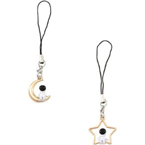 ULTECHNOVO Phone Charms Strap, Astronaut Pendant Phone Charm Cell Phone Hanging Charm Keychain Pendants(2Pcs) in Kuwait