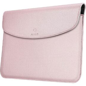 Fintie Sleeve Case for Microsoft Surface Go 4 2023/Surface Go 3 2021/Surface Go 2 2020/Surface Go 2018 - Slim Fit Premium Vegan Leather Cover with Stylus Loop, Compatible w/Keyboard, Black