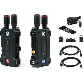 نظام نقل الفيديو اللاسلكي Hollyland Mars 4K | تدفق HDMI/SDI | نطاق يصل إلى 450 قدمًا، زمن الوصول 66 مللي ثانية، 4Kp30، 1080p60 بث مباشر | يتضمن كابلين USB-C بطول 3 أقدام وربطات كابل SolidSignal in Kuwait