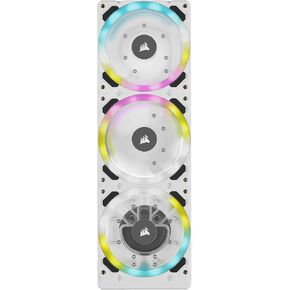 CORSAIR Hydro X Series XD7 RGB Pump/Reservoir Combo (360mm Distribution Plate System, D5 PWM Pump, 140 ml Reservoir, 36 Individually Addressable RGB LEDs, Temperature Sensor) White in Saudi Arabia