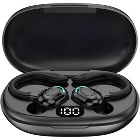 Wireless Earbud,Sports Bluetooth 5.3 Headphones,Bluetooth Earbud with Mic Deep Bass,in Ear Wireless Earphones Noise Cancelling Headphones,Ear Buds with Earhooks IP7 Waterproof for iPhone/Android in Saudi Arabia