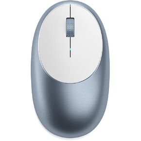 Satechi Mouse for MacBook Pro – M1 Wireless Mouse with Rechargeable Type C Port – Bluetooth Mouse for Mac, Mac Mini, iMac Pro/iMac, iPad Pro M2, iPad Pro/Air M1 M2 & More - Blue in Kuwait
