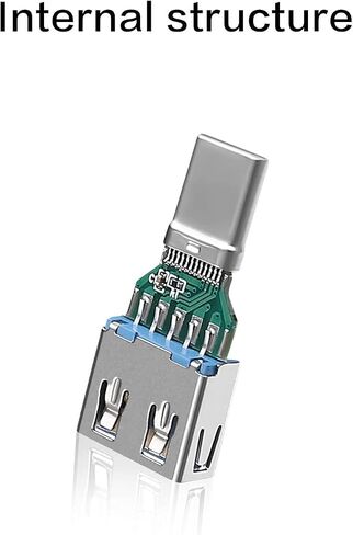 MOSISO USB C to USB Adapter 2 Pack,USB Type-C to USB Connector, Rose Gold | Thunderbolt 3 to USB 3.0 Converter OTG Compatible with MacBook Pro 2024-2016/Air 2024-2018/Laptop/Tablet/More Type-C Devices in Kuwait