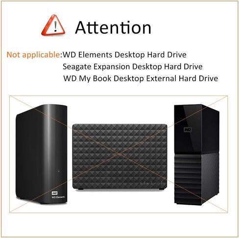 حافظة محرك الأقراص الصلبة BOVKE لمحرك الأقراص الصلبة الخارجي Seagate Backup Plus Hub HDD 4 تيرابايت 6 تيرابايت 8 تيرابايت 10 تيرابايت 12 تيرابايت 14 تيرابايت 16 تيرابايت 18 تيرابايت 20 تيرابايت، 3.5 بوصة حافظات حمل الأقراص الصلبة المكتبية المحمولة، أسود in Kuwait