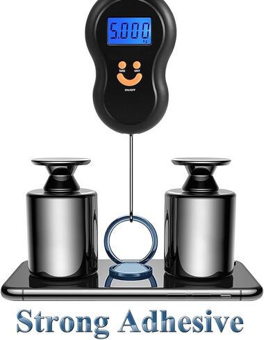 Phone Grip Wireless Charging Compatible, eSamcore Phone Ring Holder Finger Kickstand Work with Most Wireless Charger, Ceramic Ultra-Thin Cell Phone Stand for Hand Grip [2021 Navy Blue] in Kuwait